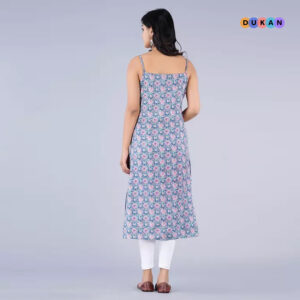 Printed Sleeveless Women's Rayon Summer Kurti | Kolkata Dekho