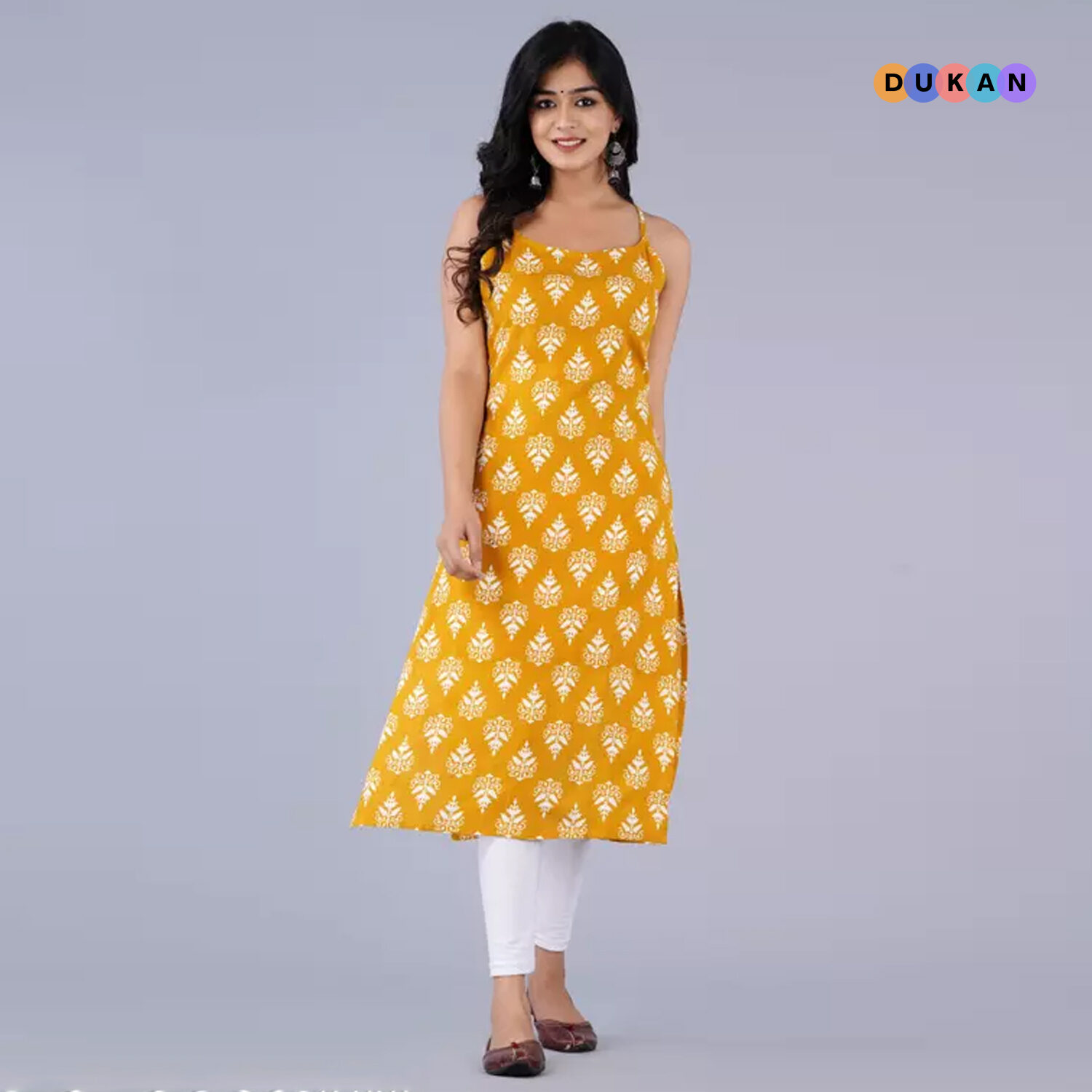 Summer Yellow Kurti For Women - 1 Summer Yellow Kurti For Women